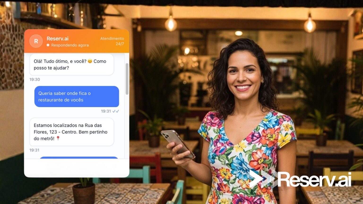 Reserv.ai - Atendente de IA para WhatsApp em Restaurantes