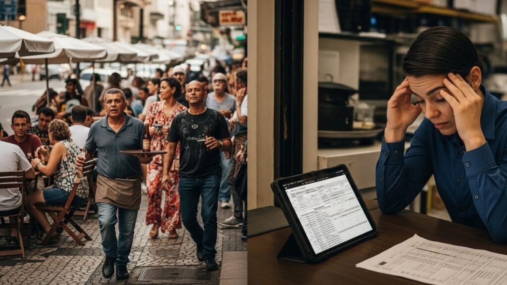 Fim da escala 6x1 e seus impactos nos custos de bares e restaurantes no Brasil